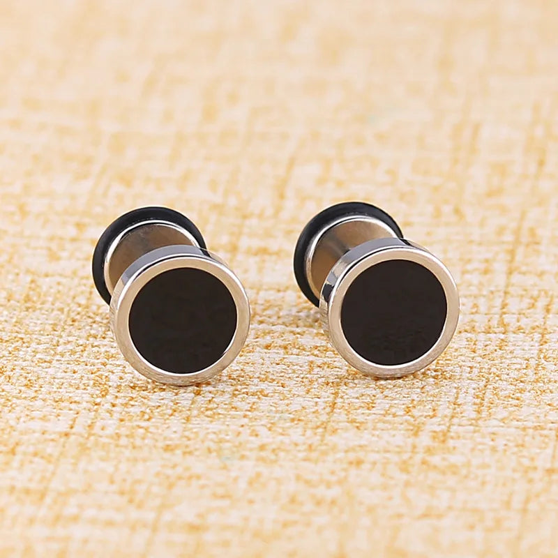 titanium stud earring