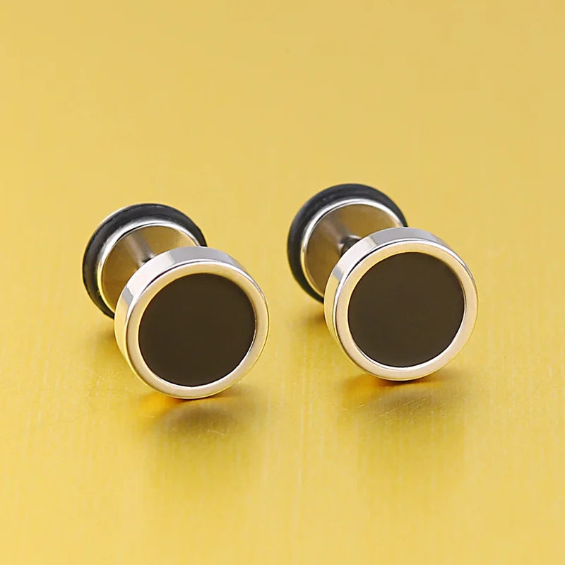 titanium stud earring