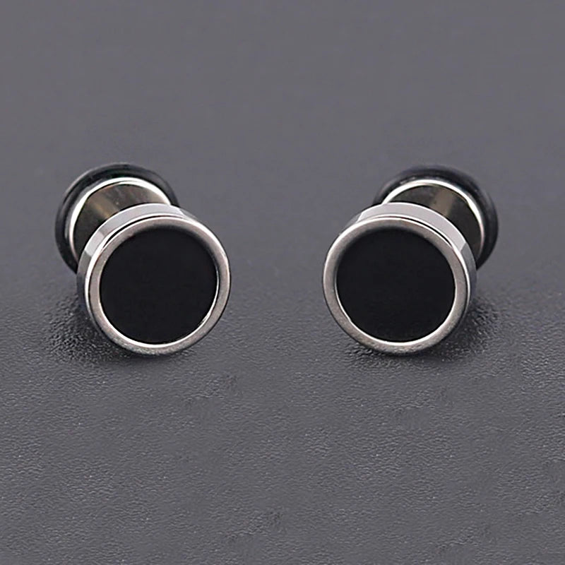 titanium stud earring