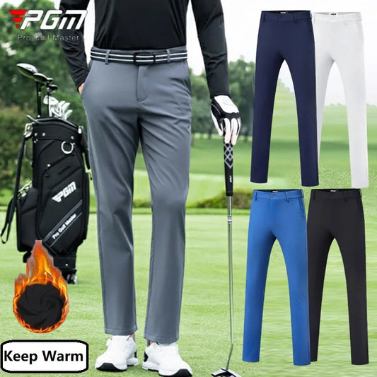 winter golf pants, men's golf trousers, cold weather golf pants, golf trousers, slim fit golf pants, waterproof golf trousers