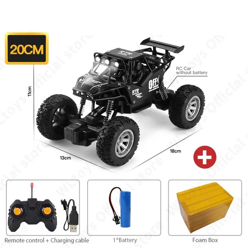 LED Lights 4WD RC Off-Road Buggy Truck