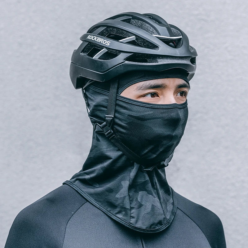 Full Face UV Protection Cycling Mask - Breathable Balaclava for Road Biking
