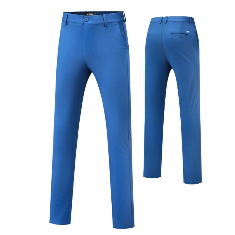 winter golf pants, men's golf trousers, cold weather golf pants, golf trousers, slim fit golf pants, waterproof golf trousers