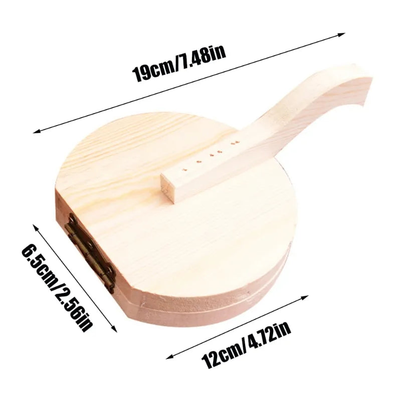 wooden dumpling wrapper press

