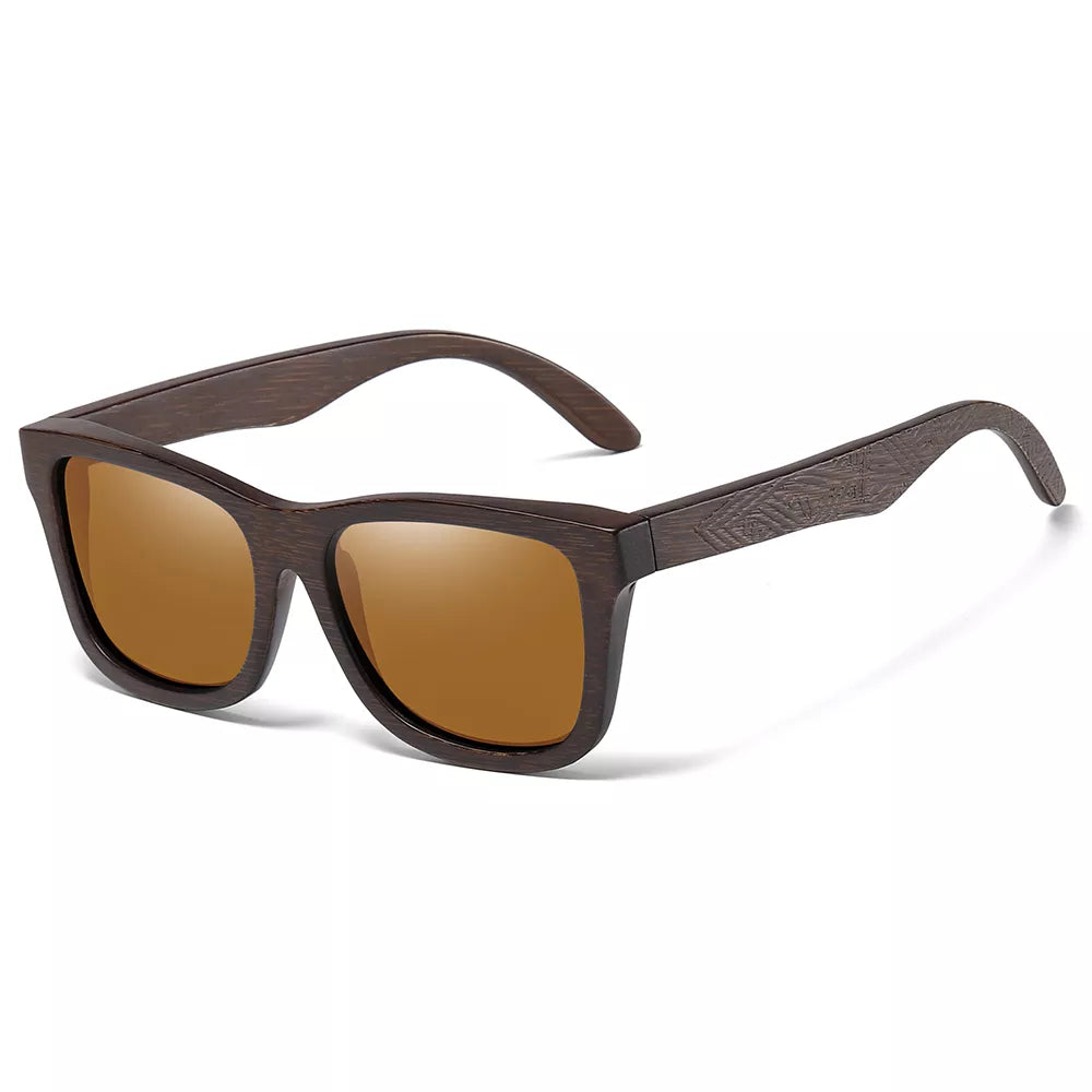 Men Bamboo Wooden Sunglasses With Gift Box